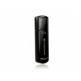 Memoria USB Transcend JetFlash 350, 32GB, USB 2.0, Negro