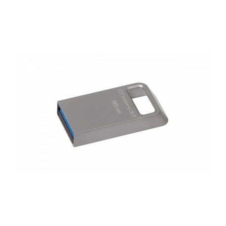 Memoria USB Kingston DataTraveler Micro 3.1, 16GB, USB 3.1, Lectura 100MB