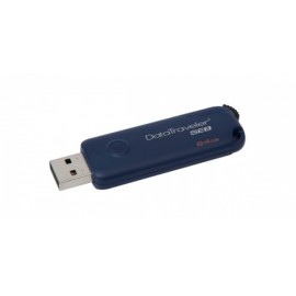 Memoria USB Kingston DataTraveler SE8, 64GB, USB 2.0, Azul Obscuro