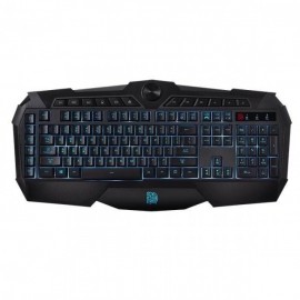 Teclado Gamer Tt eSports Challenger Prime, Alámbrico, USB, Negro (Inglés)