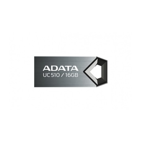 Memoria USB Adata DashDrive UC510, 16GB, USB 2.0, Titánico