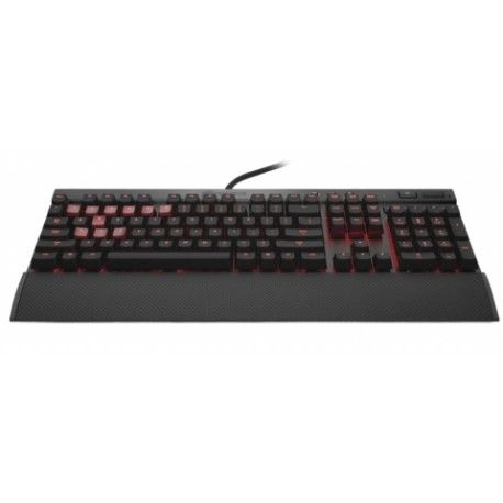 Teclado Gamer Corsair Vengeance K70, Mecánico, Cherry MX Red, Alámbrico, Negro (Inglés)