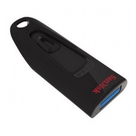 Memoria USB SanDisk Ultra, 16GB, USB 3.0, Negro