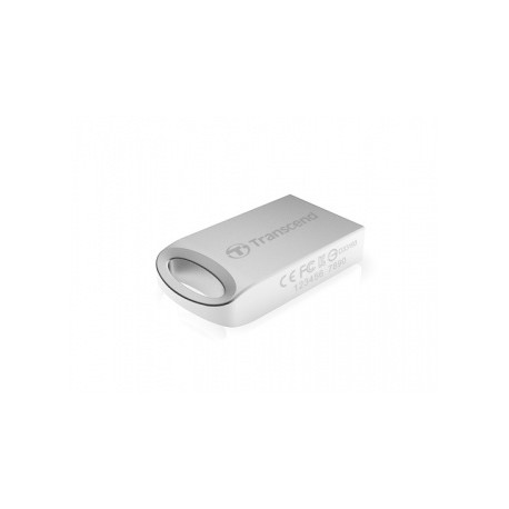 Memoria USB Transcend JetFlash 510, 32GB, USB 2.0, Plata