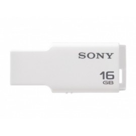 Memoria USB Sony Micro Vault, 16GB, USB 2.0, BlancoMemoria USB Sony Micro Vault, 16GB, USB 2.0, Blanco