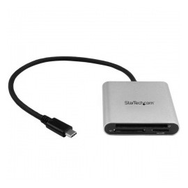 StarTech.com Lector de Memoria SD, USB 3.0, Negro