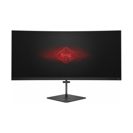 Monitor Gamer Curvo HP OMEN X LED 35 UltraWide Quad HD, HDMI, Negro