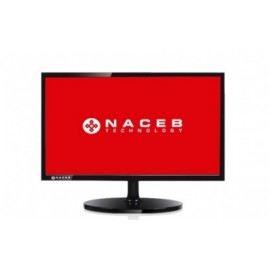 Monitor Curvo Naceb NA-627 LED 19.5, HD, Widescreen, Negro