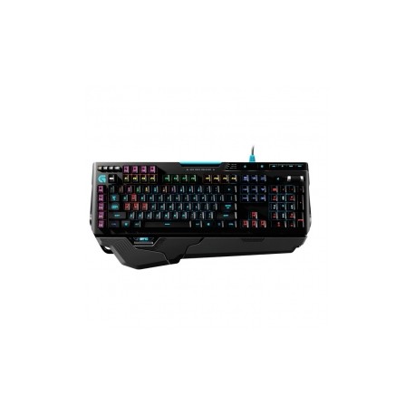 Teclado Gamer Logitech G910 Orion Spark RGB, Teclado Mecánico, Alámbrico, USB, Negro, (Inglés)