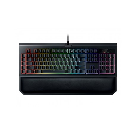 Teclado Gamer Razer BlackWidow Chroma V2 LED RGB, Teclado Mecánico, Switch Green, Alámbrico, Negro (Inglés)