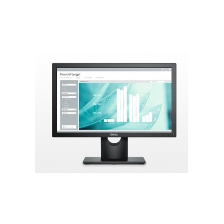 Monitor Dell E1916H LED 18.5, HD, Widescreen, Negro