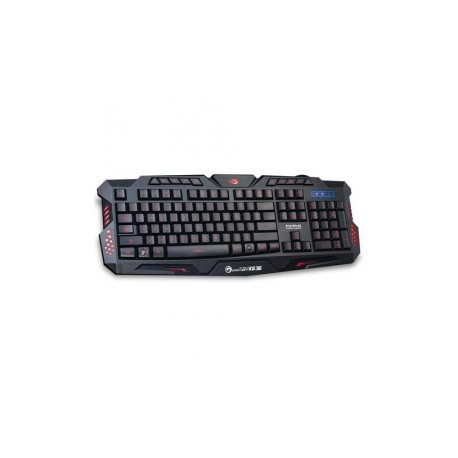 Teclado Gamer Marvo K636 LED, Alámbrico, Negro (Inglés)