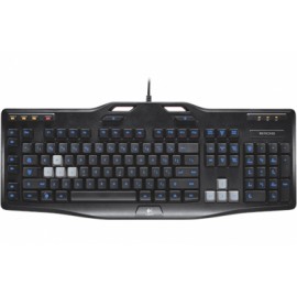 Teclado Gamer Logitech G105, Alámbrico, USB, Negro (Inglés)