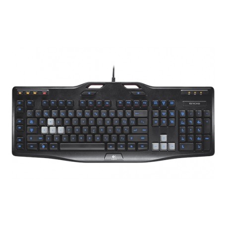 Teclado Gamer Logitech G105, Alámbrico, USB, Negro (Inglés)