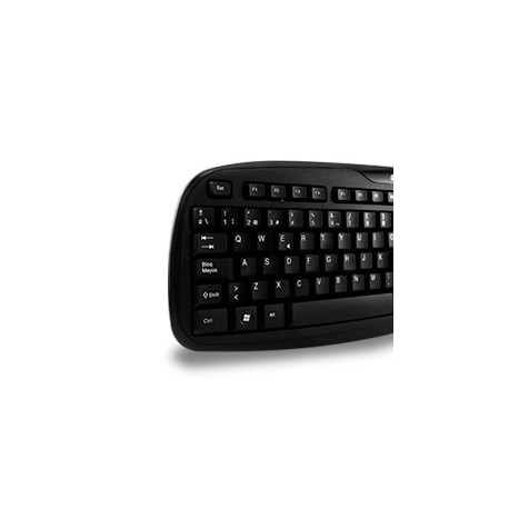 Teclado Acteck Estándar AT-2700, Alámbrico, USB, Negro (Español)