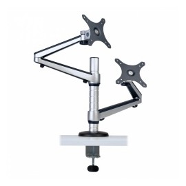 Tripp Lite Soporte Doble de Escritorio de Brazo Flexible de Movimiento Completo para 2 Monitores 13-27, max. 9.98KGs