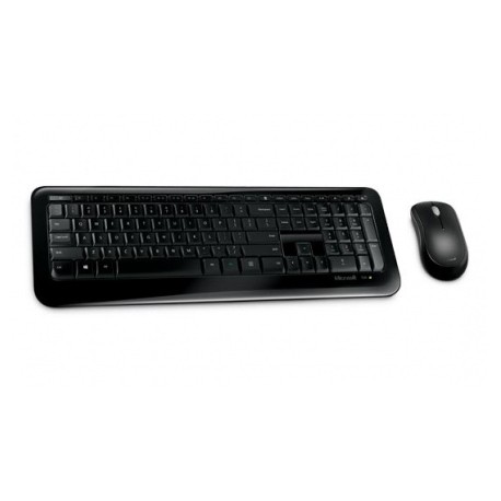 Kit de Teclado y Mouse Microsoft Wireless Desktop 850, Inalámbrico, USB, Negro (Español)