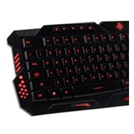 Kit Gamer de Teclado y Mouse Eagle Warrior G79, Alámbrico, USB, Negro