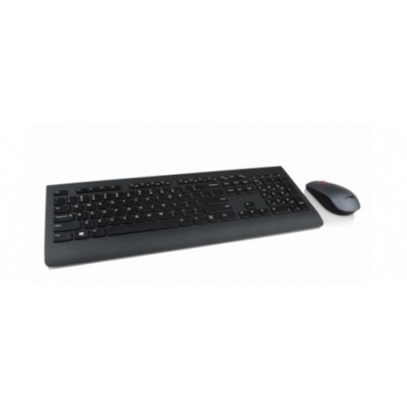 Kit de Teclado y Mouse Lenovo 4X30H56831, RF Inalámbrico, Negro (Español)