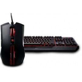 Kit Gamer de Teclado y Mouse Cooler Master Devastator II Rojo, Alámbrico, USB, Negro