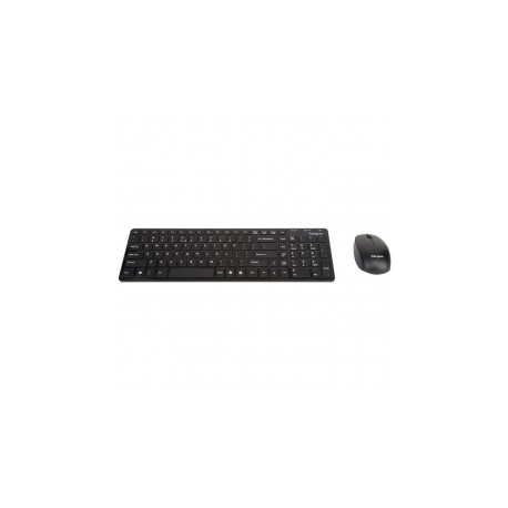 Kit de Teclado y Mouse Targus AK15USZ, Inalámbrico, USB, Negro (Inglés)