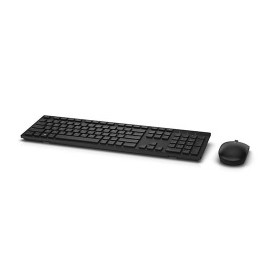 Kit de Teclado y Mouse Dell 500-ADTY, Inalámbrico, USB, Negro, (Inglés)
