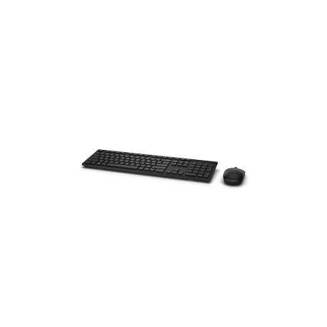 Kit de Teclado y Mouse Dell 500-ADTY, Inalámbrico, USB, Negro, (Inglés)