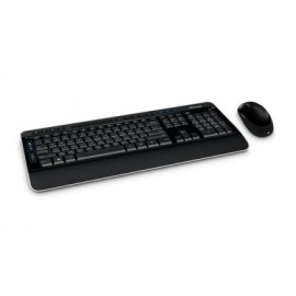 Kit de Teclado y Mouse Microsoft Wireless Desktop 3050, Inalámbrico, USB, Negro