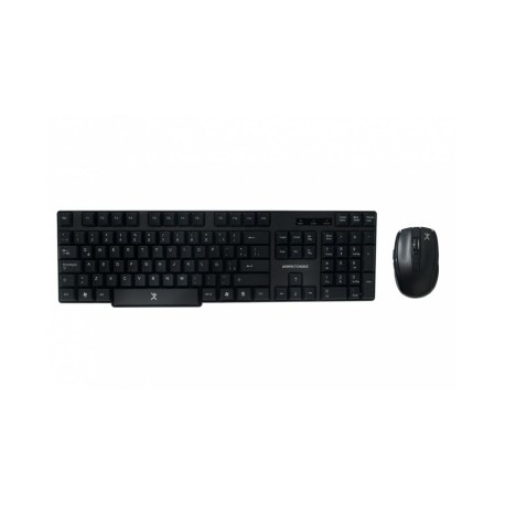 Kit de Teclado y Mouse Perfect Choice PC-200994, Inalámbrico, USB, Negro, Resistente a Derrames