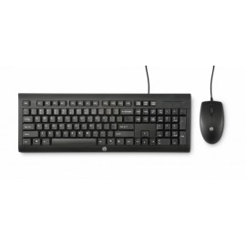 Kit de Teclado y Mouse HP C2500, Alámbrico, USB, Negro