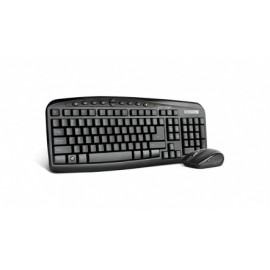 Kit de Teclado y Mouse Vorago KM-303, Inalámbrico, Negro