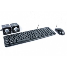 Kit de Teclado y Mouse Naceb NA-228, Alámbrico, USB, Negro