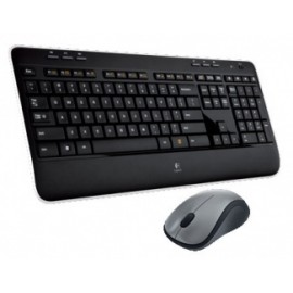 Kit de Teclado y Mouse Logitech MK520, Inalámbrico, Negro