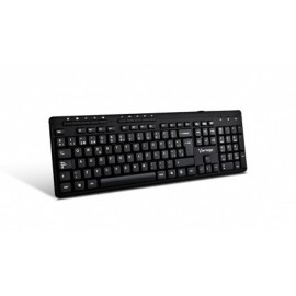 Kit de Teclado Mouse y Bocinas Vorago KMS-104, Alámbrico, USB, Negro