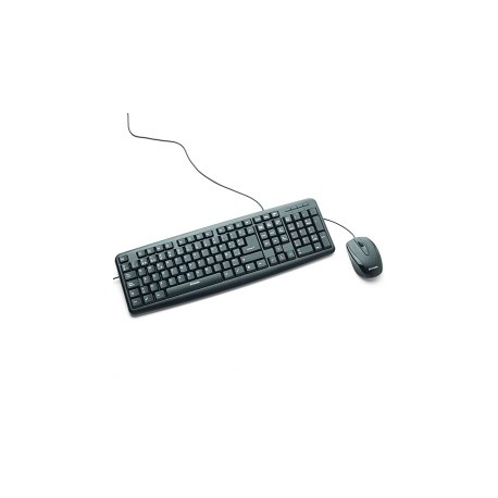 Kit de Teclado y Mouse Verbatim 98111, USB, Negro