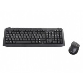 Kit de Teclado y Mouse Verbatim 98112, USB, Negro