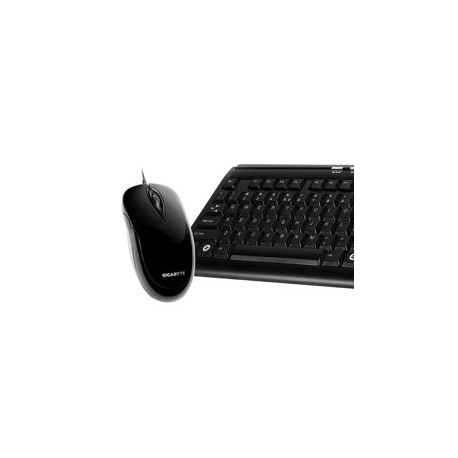 Kit de Teclado y Mouse Gigabyte GK-KM6150, USB, Negro