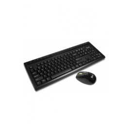 Kit de Teclado y Mouse Klip Xtreme KKW-110S, Inalámbrico, USB, Negro