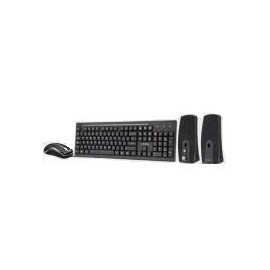 Kit de Teclado Mouse y Bocinas Acteck AK3-2700, Alámbrico, USB