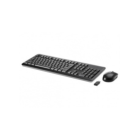 Kit de Teclado y Mouse HP Stylish H4B79AA, Inalámbrico, USB, Negro