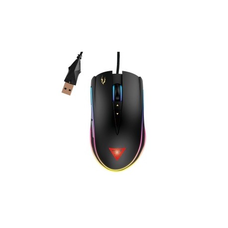 Mouse Gamer Gamdias Óptico Zeus P1, Alámbrico, USB, 12000DPI, Negro