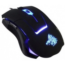 Mouse Gamer Eagle Warrior Óptico G13, Alámbrico, 2400DPI, USB, Negro