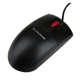 Mouse Lenovo Óptico 06P4069, Alambico, USB, 400DPI, Negro