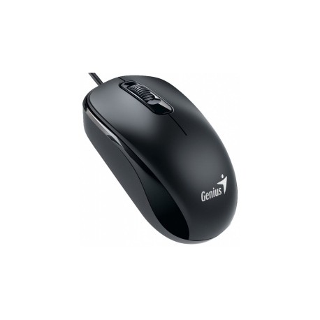 Mouse Genius Óptico DX-110, Alámbrico, USB, 1000DPI, Negro