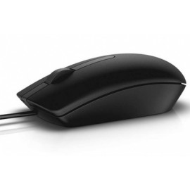 Mouse Dell Óptico MS116, Alámbrico, USB, 1000DPI, Negro