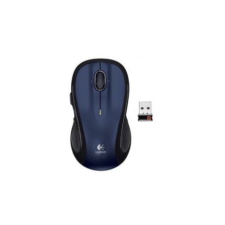 Mouse Logitech Láser M510, Inalámbrico, USB, Azul