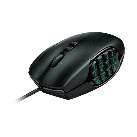 Mouse Gamer Logitech G600 Láser, Alámbrico, USB, 8200DPI, Negro