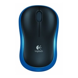 Mouse Logitech Óptico M185, Inalámbrico, USB, 1000DPI, Azul