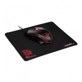 Mouse Gamer Thermaltake Óptico TALON X Gaming Gear Combo, Alámbrico, USB, 3200DPI, Negro