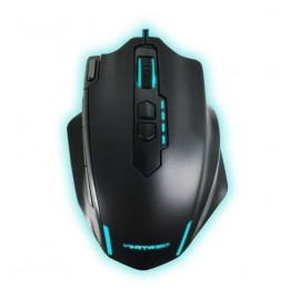 Mouse Gamer Vortred Óptico Dominion, Alámbrico, 4000DPI, Negro